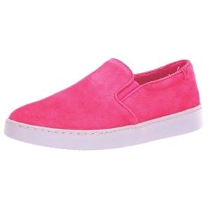 Vionic Pro Mahoney Avery Slip-on Sneaker in Pink Suede Size 7.5